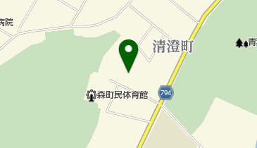 大澤クリーニング店の地図画像