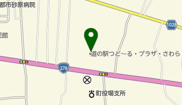 森町さわら商工会の地図画像