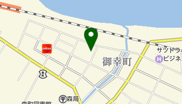 長谷川精肉店の地図画像