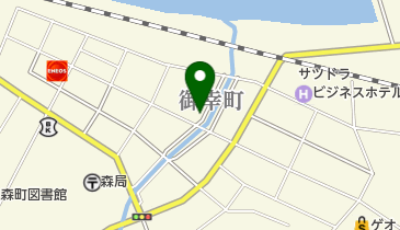 ドルマン洋菓子店工場の地図画像