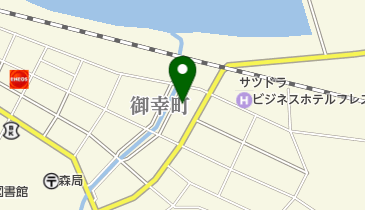 しらいし美容室の地図画像