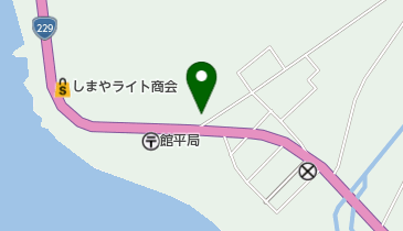 はなぞの電気商会の地図画像