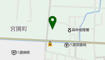 創価学会八雲会館の地図画像