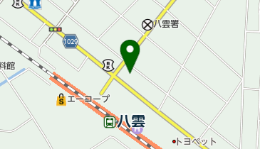 有限会社八雲ハイヤーの地図画像