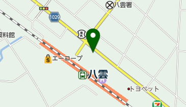 コダマ美容室の地図画像