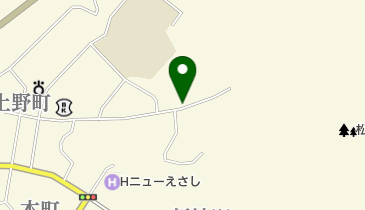 桧山服装学院の地図画像