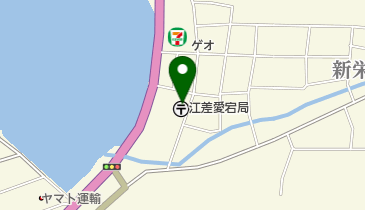 ジュウニヤ米店の地図画像