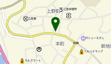 つじ薬粧調剤部の地図画像