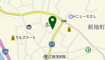 よし膳の地図画像