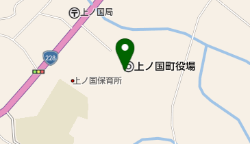上ノ国町総合福祉センタージョイ・じょぐらの地図画像