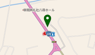 有限会社草間金物店の地図画像