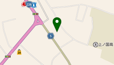 ショッピングこばやしの地図画像