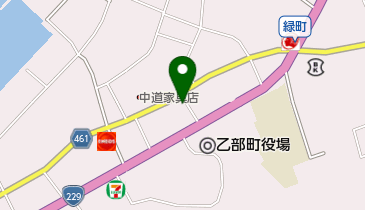 乙部マルヰ燃料の地図画像