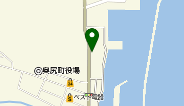 奥尻商工会の地図画像