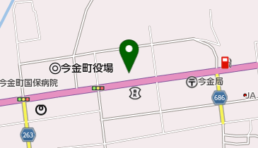 やまとや金物店の地図画像