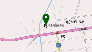 今金町総合福祉施設としべつ 保健福祉課老人保健施設の地図画像