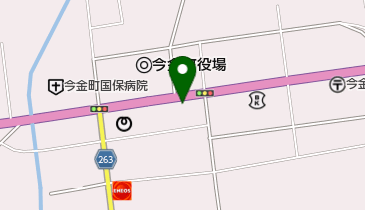 小西豆腐店の地図画像