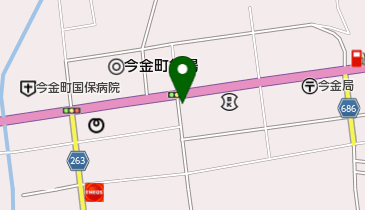 西條美容室の地図画像