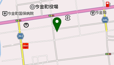 クリキメガネ店の地図画像