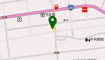 坂井理容院の地図画像