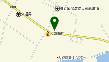 大倉商店の地図画像