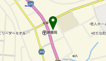 桂田衣料品店の地図画像