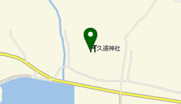 久慈美容室の地図画像