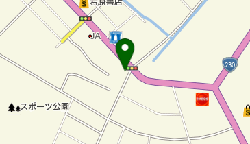 こんどう美容室の地図画像