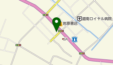 長沢衣料品店の地図画像