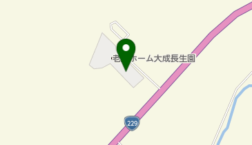 デイサービスセンター大成長生園の地図画像