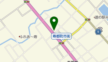 中里ふとん店の地図画像