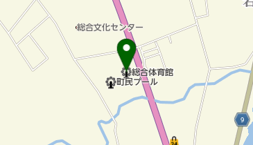 寿都町総合体育館の地図画像