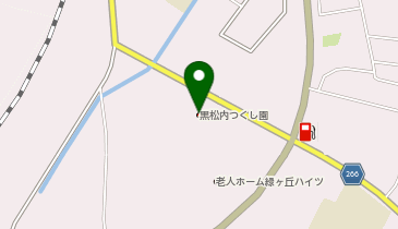 黒松内つくし園の地図画像