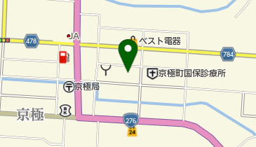 京極町商工会の地図画像