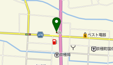 ようてい農協京極支所の地図画像