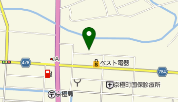 美容室K・Takeyamaの地図画像