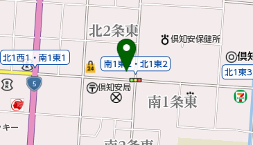 名畑プロパンの地図画像