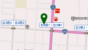 たかはし下宿の地図画像