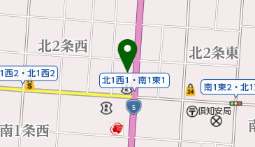 倶知安ビル管理株式会社の地図画像