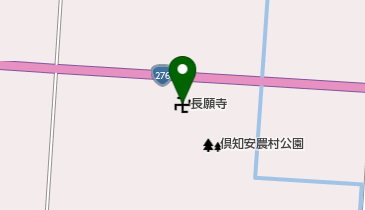 長願寺の地図画像