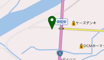 ホクトヤンマー株式会社倶知安支店の地図画像