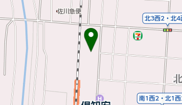 株式会社北海道サンジェルマンレフボン倶知安店の地図画像