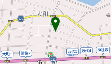 株式会社福島印刷の地図画像