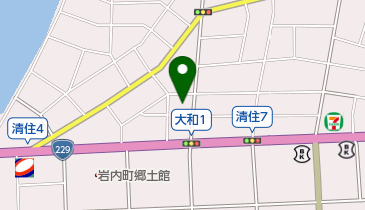 吉田蒲鉾店の地図画像