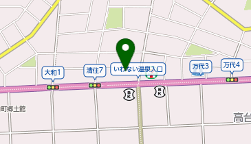 大橋畳家具店の地図画像