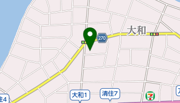 細田板金の地図画像