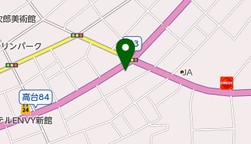 にしお酒店の地図画像