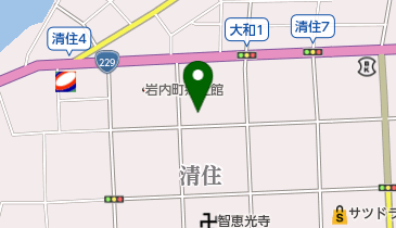 有限会社高西商店の地図画像