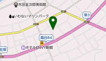 小船の地図画像