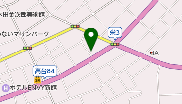 村本テントの地図画像